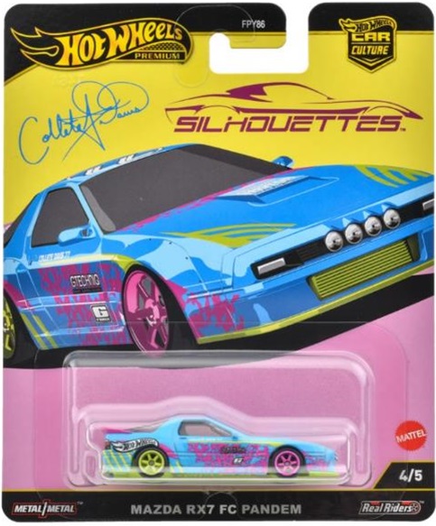 画像: 【仮予約】PRE-ORDER - 2025 HW CAR CULTURE "シルエット" 【マツダ RX-7 FC パンデム】LT.BLUE/RR (2025年4月上旬入荷予定）