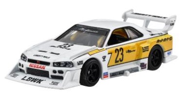 画像: 【仮予約】PRE-ORDER - 2025 HW CAR CULTURE "シルエット" 【LB-ER34 スーパーシルエット 日産 スカイライン】WHITE/RR (2025年4月上旬入荷予定）