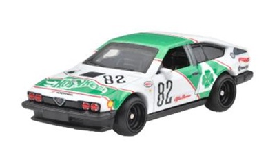 画像: 【仮予約】PRE-ORDER - 2025 HW BOULEVARD 【アルファロメオ GTV6 3.0】WHITE-GREEN/RR(2025年4月下旬入荷予定）(ショートした場合は先着順となります）