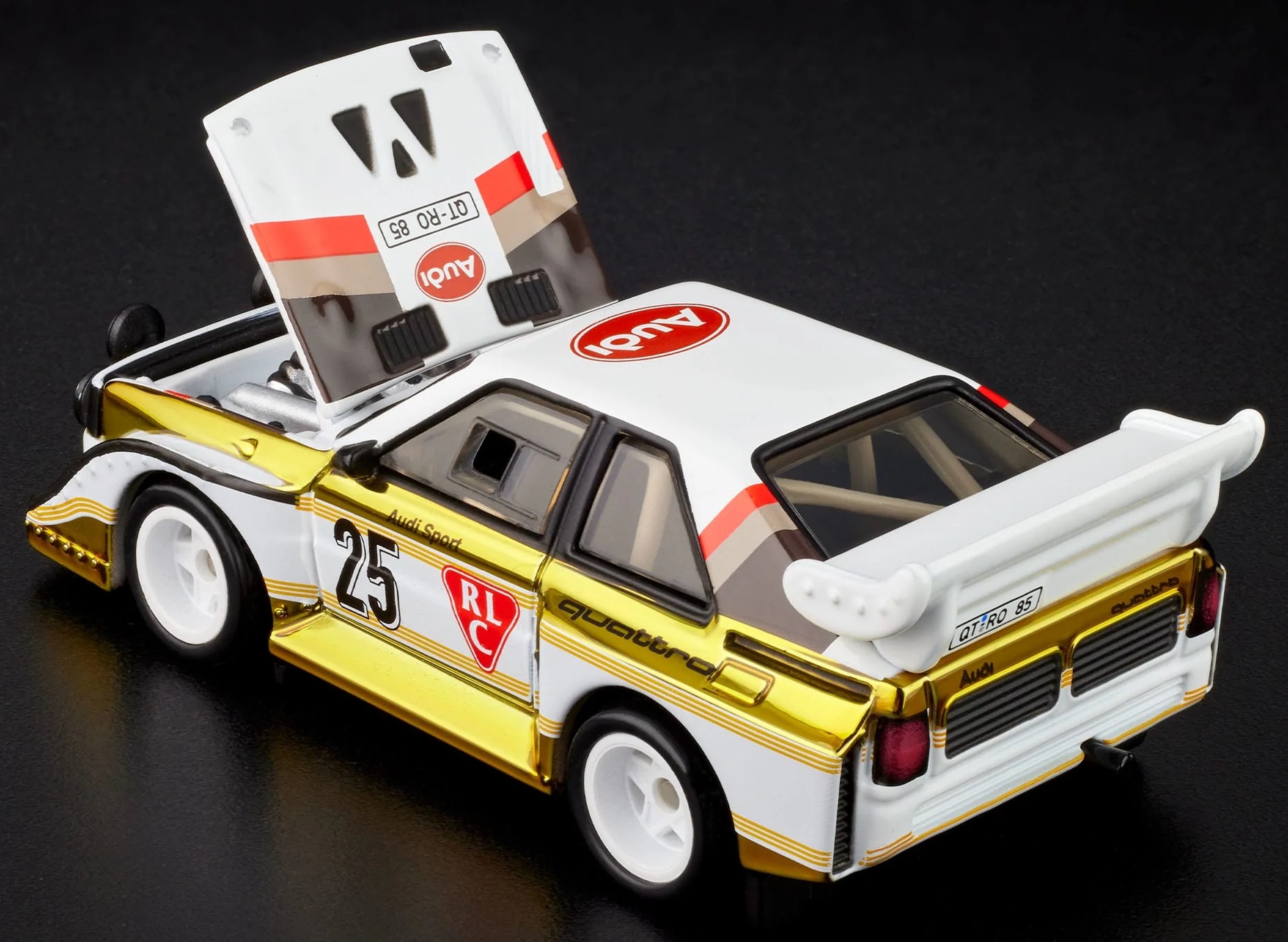 画像: 2025 RLC EXCLUSIVE 【1985 AUDI SPORT QUATTRO S1 (フード開閉タイプ)】WHITE/RR（予約不可）