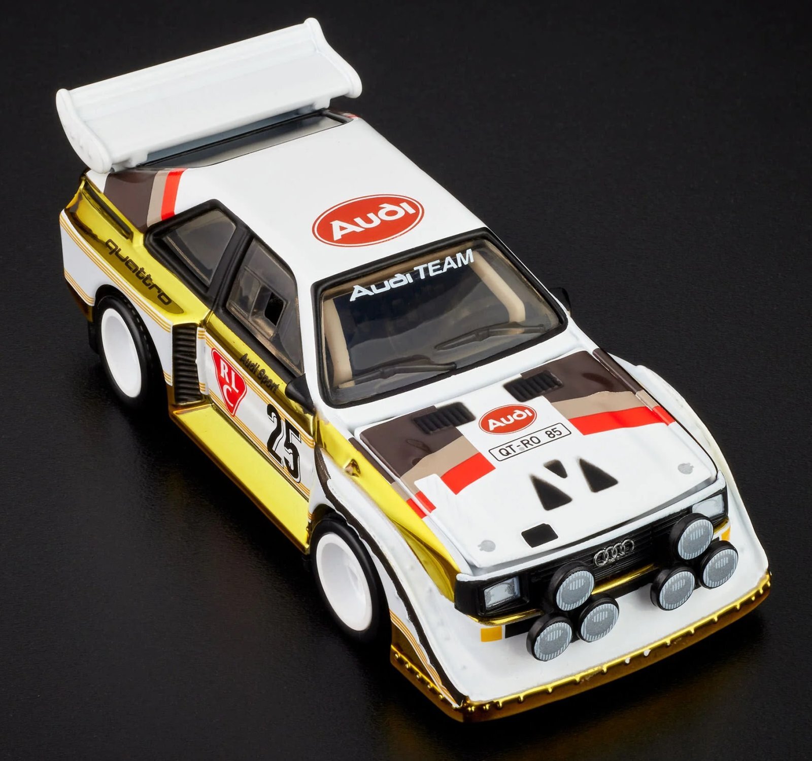 画像: 2025 RLC EXCLUSIVE 【1985 AUDI SPORT QUATTRO S1 (フード開閉タイプ)】WHITE/RR（予約不可）