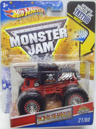 画像: 2011 MONSTER JAM INSIDE TATTOO 【BONE SHAKER】 SPEC GUNMET(SPECTRA FLAMES)