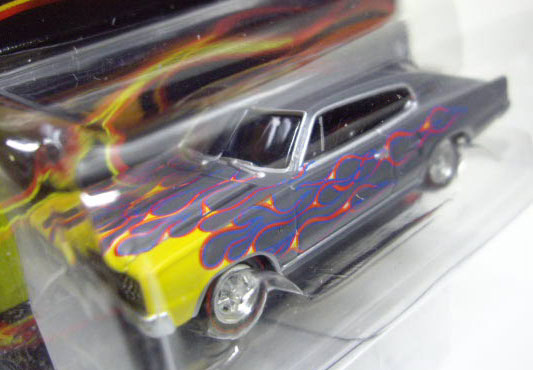 画像: LIMITED EDITION - FLAMES THE SERIES 【1966 DODGE CHARGER】　GRAY/RR