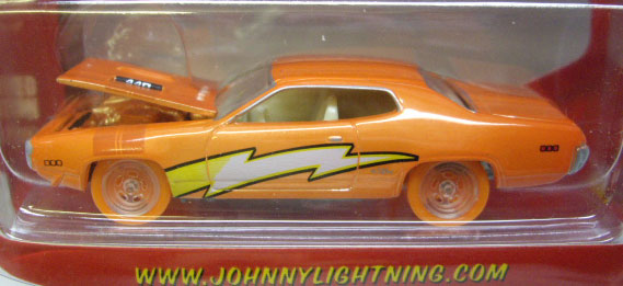 画像: LIMITED EDITION -LIGHTNING RODS LR 【1971 PLYMOUTH GTX】　CHROME ORANGE (with MAGNET)