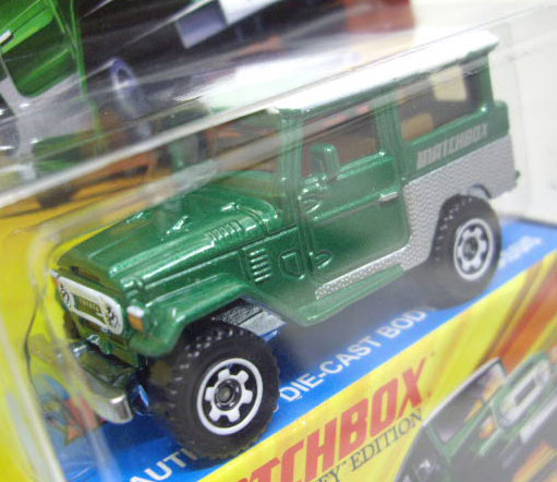 画像: 2010 LESNEY EDITION 【'68 TOYOTA LAND CRUISER (FJ40)】 GREEN (MATCHBOX TAMPO)