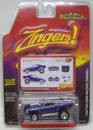 画像: LIMITED EDITION -STREET FREAKS R25 ZINGERS! 【1969 BALDWIN MOTION CAMARO】　BLUE