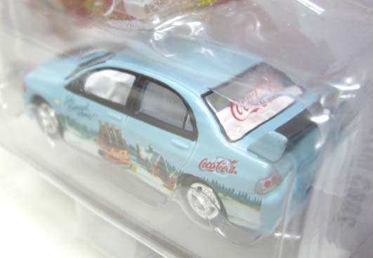 画像: 2005 LIMITED EDITION - COCA-COLA HOLIDAY 【2003 MITSUBISHI LANCER】　ICE BLUE/RR