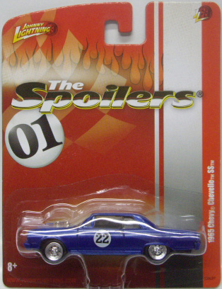 画像: FOREVER 64 EX 【1965 CHEVY CHEVELLE SS ( THE SPOILERS)】 BLUE (WAL MART EXCLUSIVE)