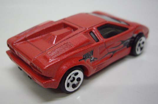 画像: LOOSE - 2001 PAVEMENT POWNDER PACK 【25th ANNIVERSARY LAMBORGHINI COUNTACH】　RED/5H