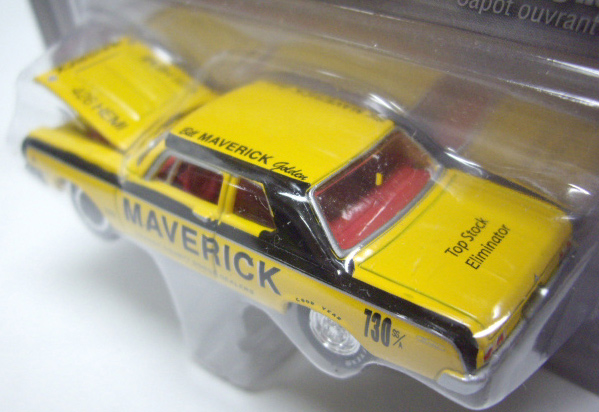 画像: JOHNNY LIGHTNING 2.0  R3 【"BILL MAVERICK GOLDEN"1964 DODGE 330 SUPERSTOCK】 YELLOW/RR