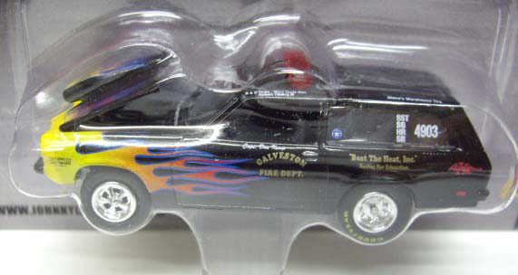 画像: JOHNNY LIGHTNING 2.0  R7 【"CAPTAIN DONALD KEMP"1972 CHEVY VEGA WAGON】 BLACK/RR