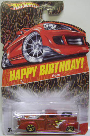 画像: 2008 WALMART EXCLUSIVE HAPPY BIRTHDAY! 【'40 FORD】　MET.ORANGE/5SP