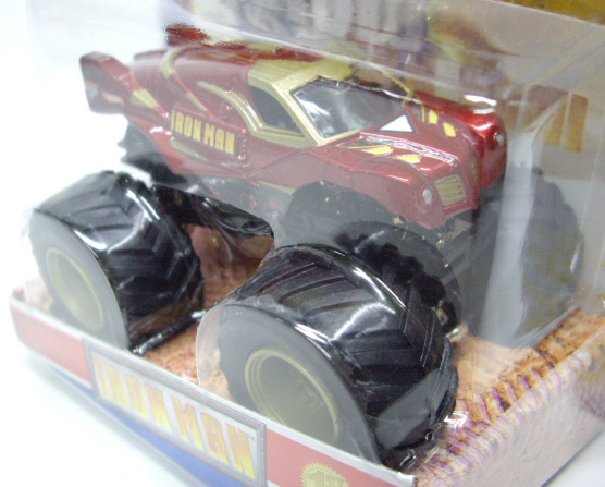 画像: 2011 MONSTER JAM INSIDE TATTOO 【IRON MAN】 MET.RED (1ST EDITIONS 2011)