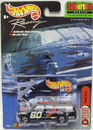 画像: 2000 HOT WHEELS RACING SUBURBAN SERIES【#60 TEAM POWER TEAM CHEVY SUBURBAN】　BLACK/5SP