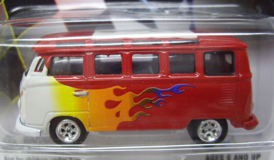 画像: JOHNNY LIGHTNING M.A.C.E. EXCLUSIVE 【1964 VW SAMBA BUS】 RED-WHITE/RR