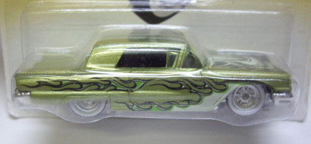 画像: 2007 WALMART EXCLUSIVE FRIGHT CARS 【'58 FORD THUNDERBIRD】　MET.LIGHT GREEN/RR