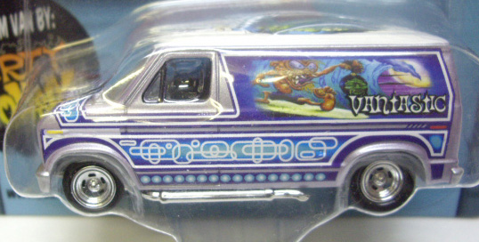 画像: JOHNNY LIGHTNING 2.0  R4 【"VANTASTIC" '77 FORD VAN】 LAVENDER