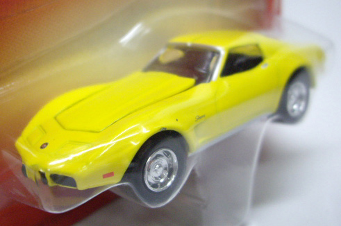 画像: FOREVER 64 EX 【1975 CHEVY CORVETTE】 YELLOW/RR (WAL MART EXCLUSIVE)