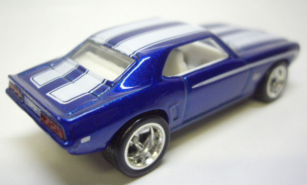 画像: LOOSE - PHIL'S GARAGE CHASE 【'69 CAMARO】　BLUE/RR (セットばらし・サイン付き）