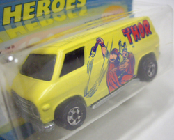 画像: THE HEROES  【THOR VAN (No.2880 SUPER VAN)】 YELLOW/BW