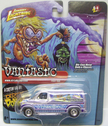 画像: JOHNNY LIGHTNING 2.0  R4 【"VANTASTIC" '77 FORD VAN】 LAVENDER