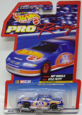 画像: 1998 HOT WHEELS PRO RACING 【KYLE PETTY #44 TEAM HOT WHEELS PONTIAC GRAND PRIX 】　BLUE/GYW