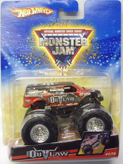 画像: 2009 MONSTER JAM 【IRON OUTLAW】　BLACK-RED/MJ