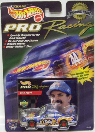 画像: 1998 HOT WHEELS PRO RACING 【KYLE PETTY #44 TEAM HOT WHEELS PONTIAC GRAND PRIX (TRADING PAINT)】　BLUE/RR