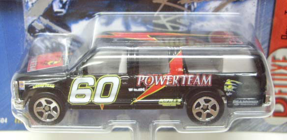 画像: 2000 HOT WHEELS RACING SUBURBAN SERIES【#60 TEAM POWER TEAM CHEVY SUBURBAN】　BLACK/5SP