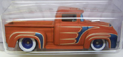 画像: WAYNE'S GARAGE 【CUSTOM '56 FORD TRUCK】　FLAT ORANGE/RR (TARGET EXCLUSIVE)