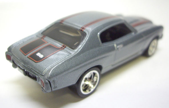 画像: LOOSE - PHIL'S GARAGE CHASE 【'70 CHEVELLE SS】　GRAY/RR  (セットばらし・サイン付き）