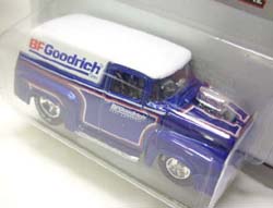 画像: HOT WHEELS DELIVERY 【'56 FORD】　BLUE-WHITE/RR