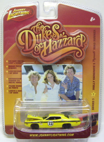 画像: LIMITED EDITION -THE DUKES OF HAZZARD R3 【MOLLY HARGROVE'S PLYMOUTH ROAD RUNNER】　YELLOW/RR