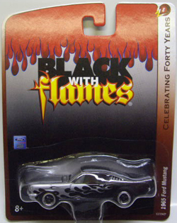 画像: 40TH ANNIVERSARY R8 【1965 FORD MUSTANG】　BLACK WITH FLAMES