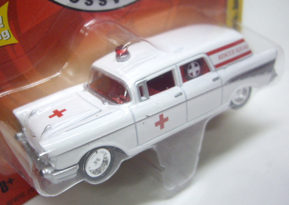 画像: FOREVER 64 R12 【1957 CHEVY AMBULANCE】 WHITE