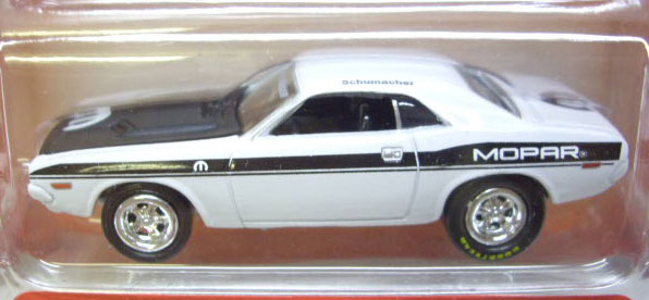 画像: LIMITED EDITION -RACING LEGENDS R2 【SCHUMACHER DODGE CHALLENGER】　WHITE