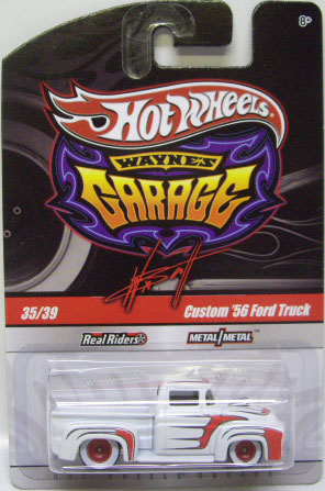 画像: WAYNE'S GARAGE 【CUSTOM '56 FORD TRUCK】　FLAT WHITE/RR (TARGET EXCLUSIVE)