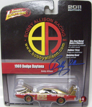 画像: JOHNNY LIGHTNING 2.0  R6 【"BOBBY ALLISON"1969 DODGE DAYTONA】 GOLD-RED