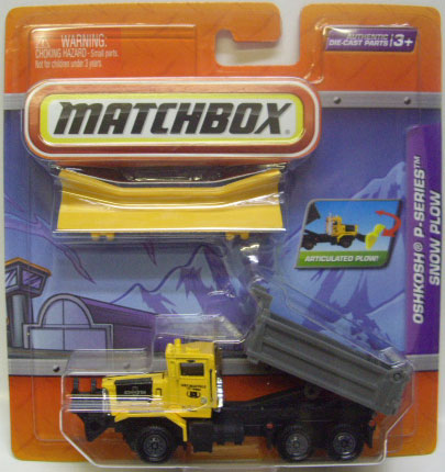 matchbox snow plow