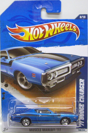 画像: 【'71 DODGE CHARGER】　MET.BLUE/5SP  (WALMART EXCLUSIVE COLOR)