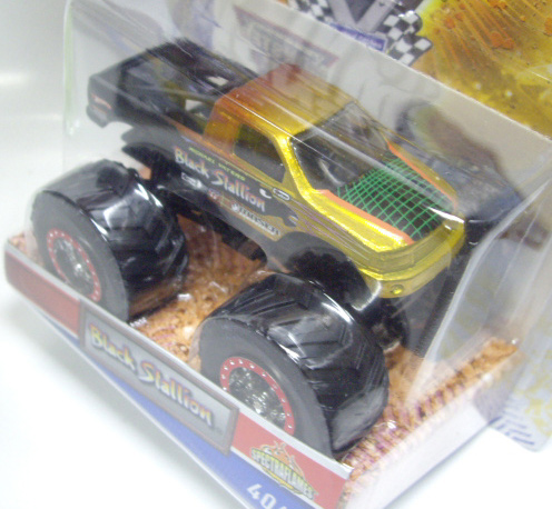 画像: 2011 MONSTER JAM INSIDE TATTOO 【BLACK STALLION】 SPEC.YELLOW (SPECTRA FLAMES)