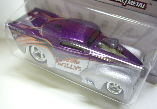 画像: PHIL'S GARAGE CHASE 【'41 PRO MOD WILLYS】　SILVER-PURPLE/RR  (サイン付き）