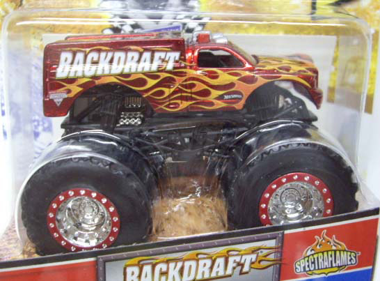 画像: 2011 MONSTER JAM INSIDE TATTOO 【BACKDRAFT】　SPEC.RED (SPECTRA FLAMES)