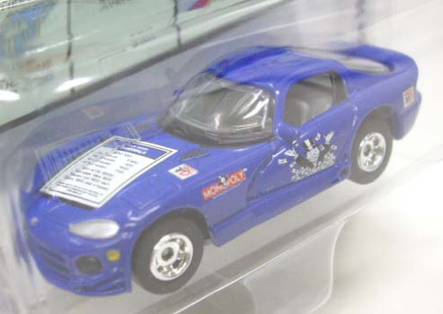 画像: 2006 LIMITED EDITION - MONPOLY 70th ANNI. 【'98 DODGE VIPER】　BLUE/RR