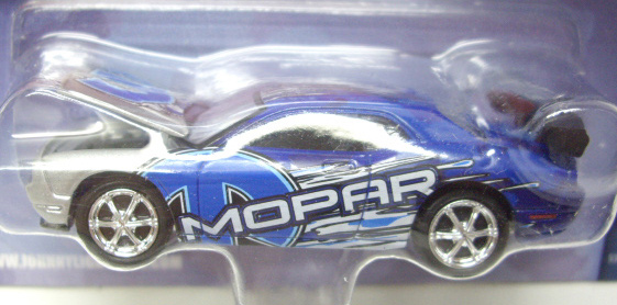 画像: JOHNNY LIGHTNING 2.0  R5 【"MOPAR DRIFT CAR"2009 DODGE CHALLENGER R/T】 SILVER-BLUE/RR