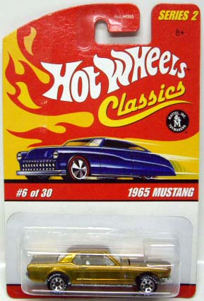 画像: 2006 CLASSICS SERIES 2 【1965 MUSTANG】　SPEC.GOLD/7SP (BLACK STRIPES) (RLC EXCLUSIVE)