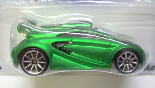 画像: 2007 WALMART EXCLUSIVE HOLIDAY HOT RODS 【TECHNETIUM】　GREEN/10SP