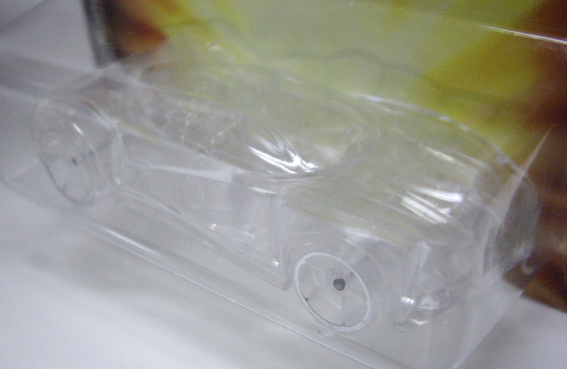 画像: 2008 WALMART EXCLUSIVE FRIGHT CARS CHASE 【"INVISIBLE" PHASTASM】 CLEAR/CLEAR O5