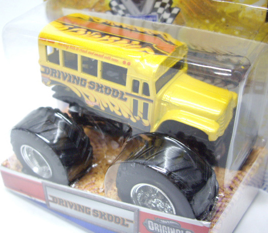 画像: 2011 MONSTER JAM INSIDE TATTOO 【DRIVING SKOOL】 YELLOW (HW ORIGINALS)