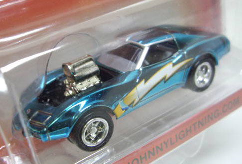 画像: LIMITED EDITION -LIGHTNING RODS R3 【1976 CHEVY CORVETTE】　CHROME BLUE (with STICKER)